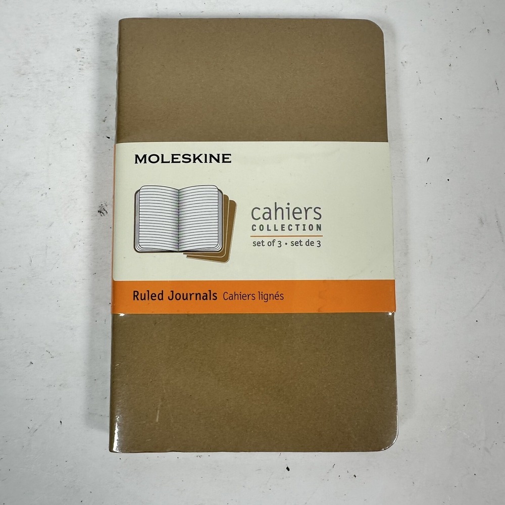 Moleskine Cashier Journal Set of 3‎ Pocket 704925